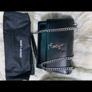 Ysl saint laurent sunset MED black silver